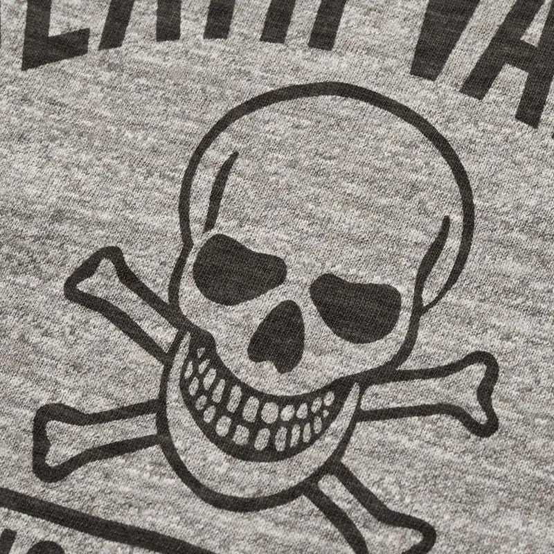 Warehouse & Co. Lot 4059 Ringer T-shirt - Death Valley -  Heather Gray/Sumikuro - Image 3