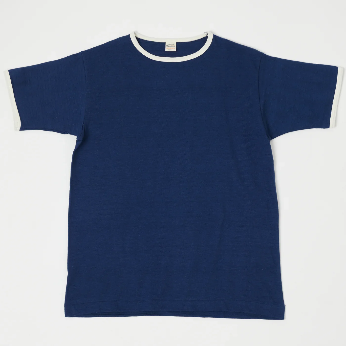 Warehouse & Co. Lot 4059 - Ringer Tee - Navy/Cream