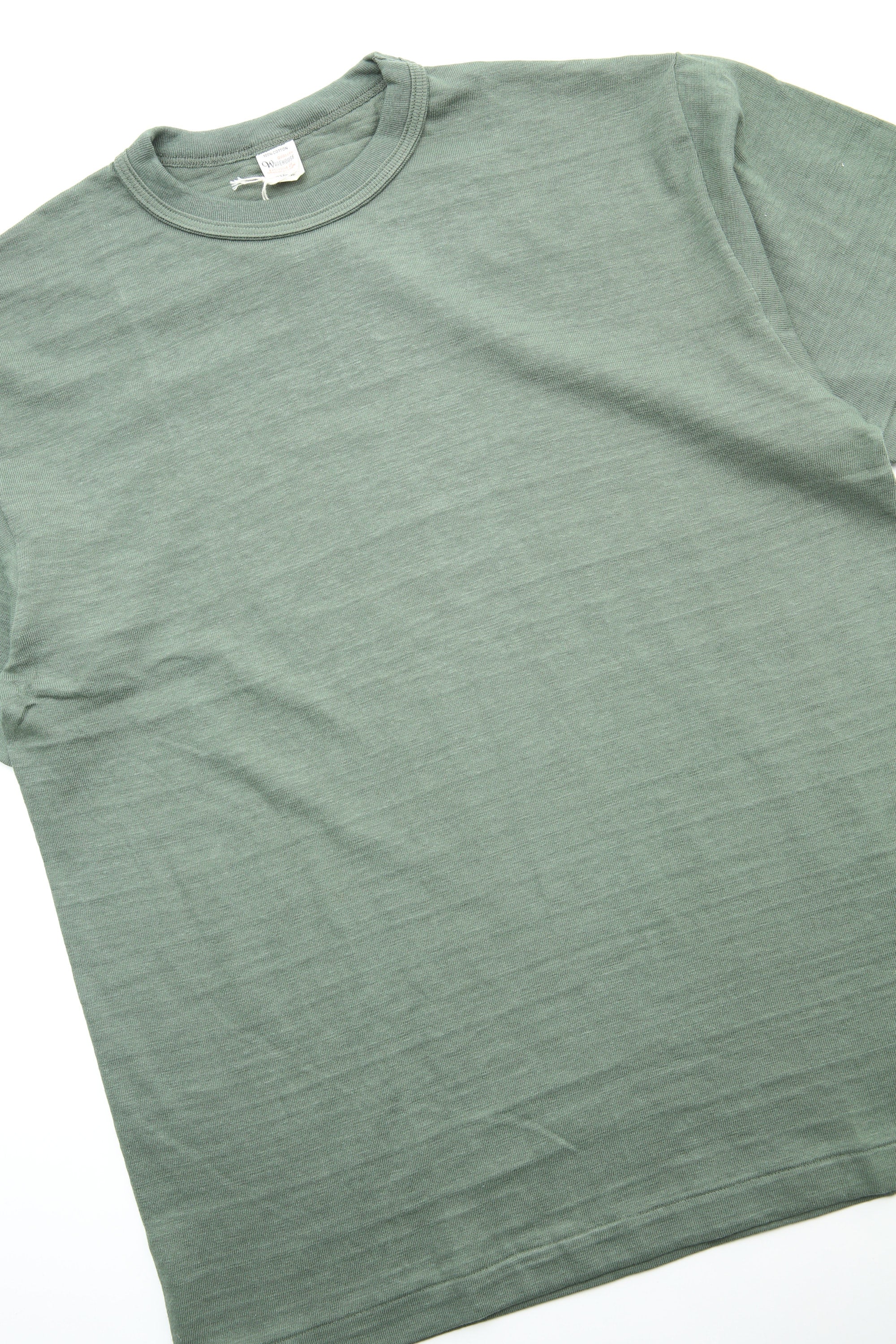 Warehouse & Co. Lot 4601 - Plain T-Shirt - Green - Image 4