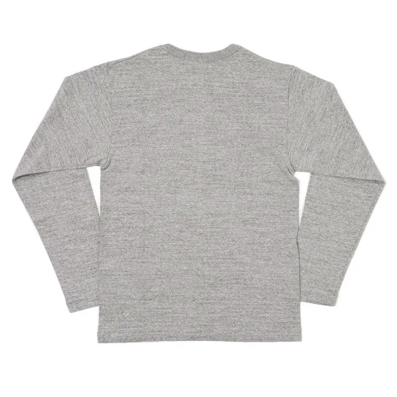 Warehouse & Co. Lot 5907 - Long Sleeve Henley Neck - Navy - Image 12