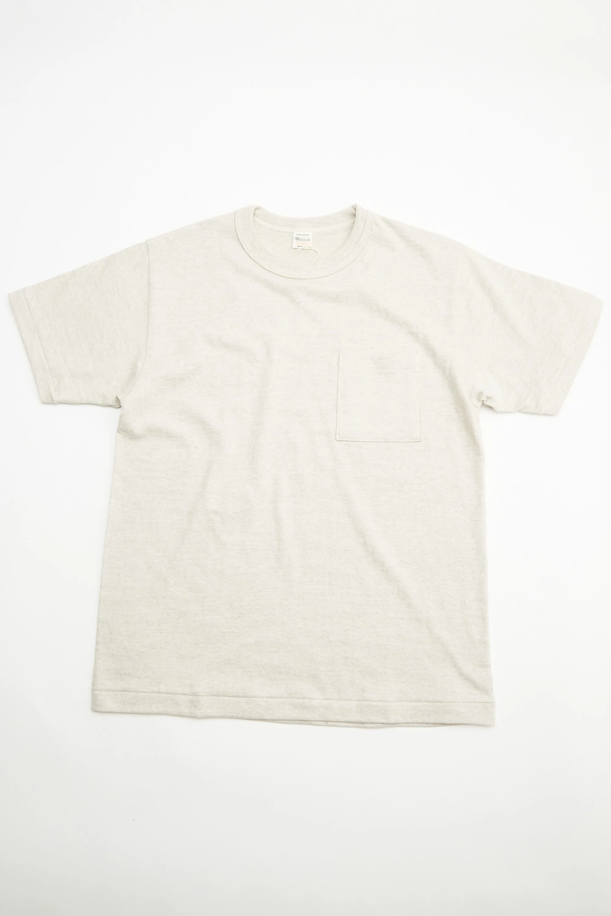 Warehouse & Co. 4601 Pocket T-Shirt - Oatmeal - Image 2
