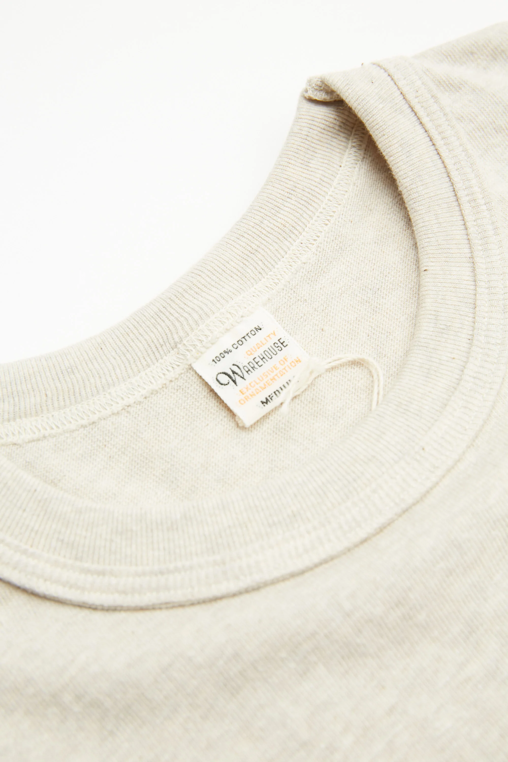 Warehouse & Co. 4601 Pocket T-Shirt - Oatmeal - Image 6